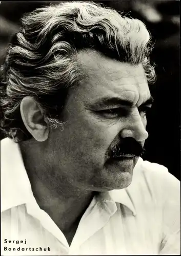 Ak Schauspieler Sergej Bondartschuk, Portrait