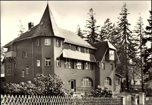 Ak Augustusburg im Erzgebirge, Hotel Waldhaus