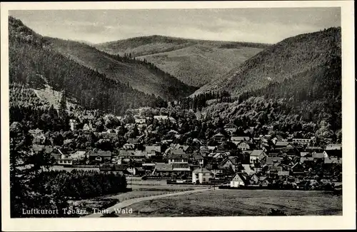 Ak Tabarz im Thüringer Wald, Panorama