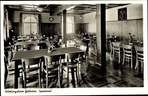 Ak Gültstein Herrenberg in Württemberg, Erholungsheim, Speisesaal