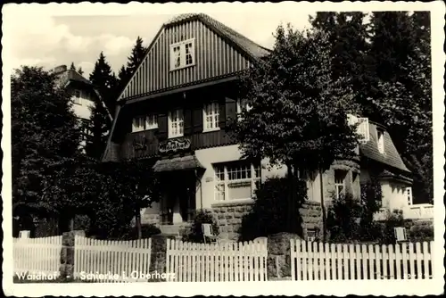 Ak Schierke Wernigerode im Harz, Waidhof