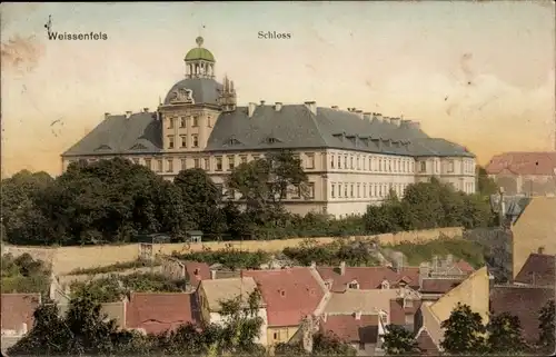 Ak Weißenfels an der Saale, Schloss