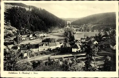 Ak Stutzhaus Luisenthal im Thüringer Wald, Panorama