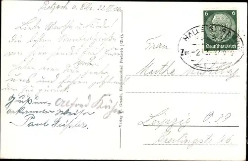 Ak Pretzsch Bad Schmiedeberg an der Elbe, Schloss, Konzertplatz