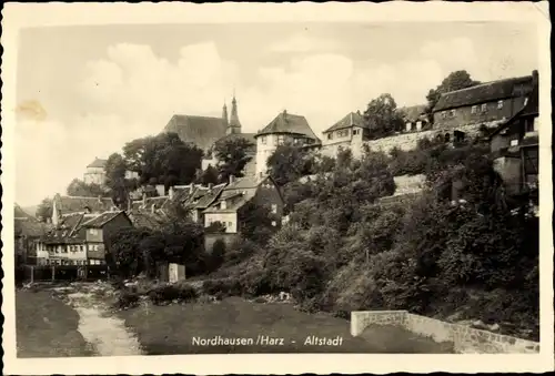 Ak Nordhausen am Harz, Altstadt