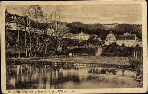Ak Isny im Allgäu, Heilstätte Überruh