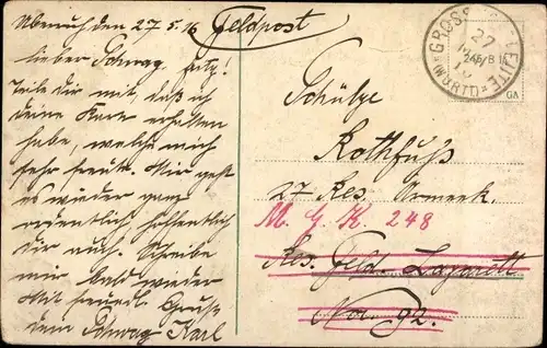 Ak Isny im Allgäu, Heilstätte Überruh