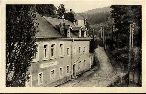 Ak Dönschten Dippoldiswalde Osterzgebirge, Kommissionsgaststätte Waldesruh, Chemnitzer Schullandheim