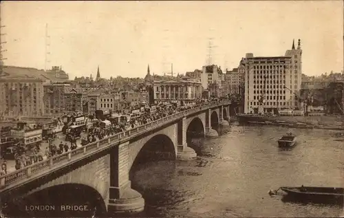 Ak London City England, London Bridge