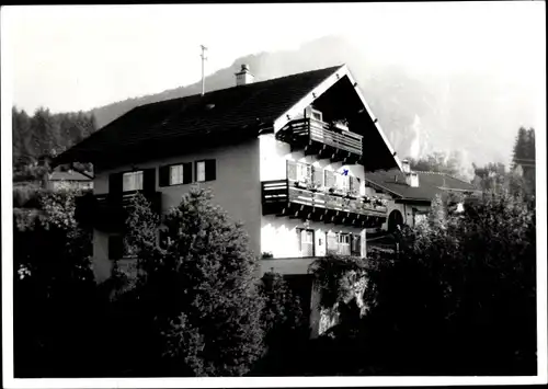 Foto Ak Kochel am See in Oberbayern, Wohnhaus Herzogstandweg 29