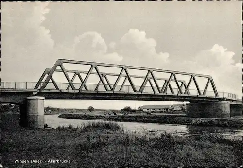 Ak Winsen an der Aller, Allerbrücke