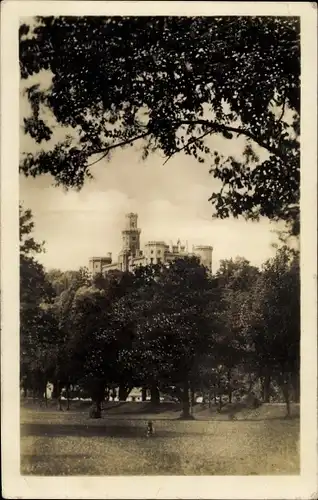 Ak Książ Fürstenstein Wałbrzych Waldenburg Schlesien, Burg, Schloss Fürstenstein, Zamek Książ