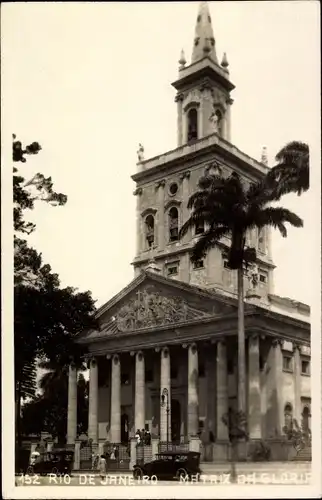 Ak Rio de Janeiro Brasilien, Parish Church of Our Lady of Glory