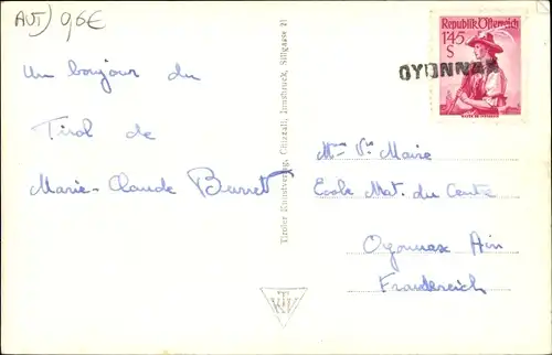 Ak Kundl Tirol Österreich, Gesamtansicht