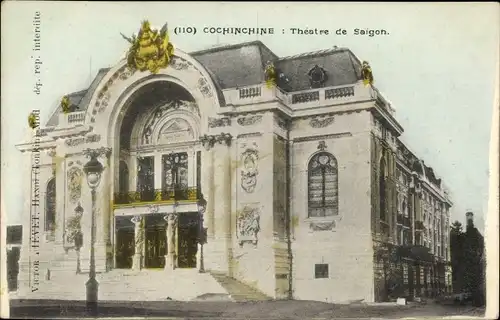 Ak Saigon Cochinchine Vietnam, Theatre