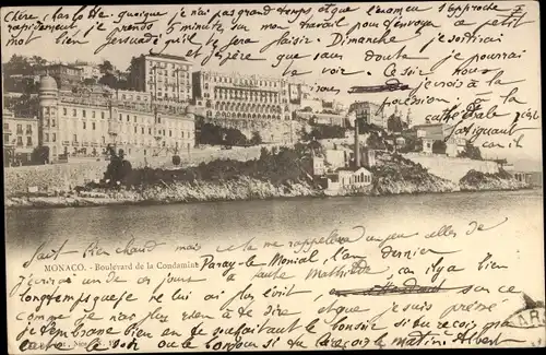 Ak Monaco, Boulevard de la Condamine
