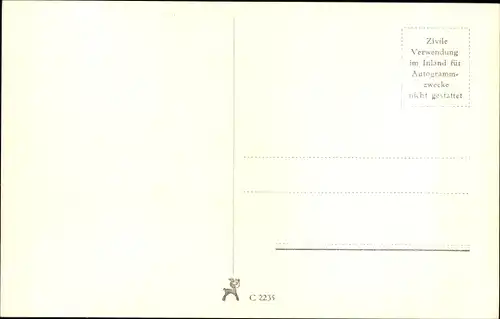 Ak Schauspieler Erich Fiedler, Portrait im Anzug