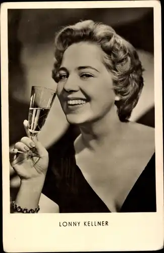 Ak Schauspielerin Sängerin Lonny Kellner, Tanzende Sterne