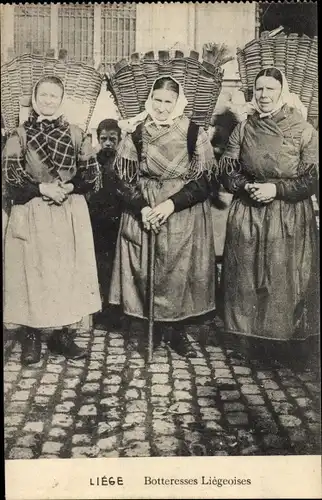 Ak Liège Lüttich Wallonien, Botteresses Liegeoises