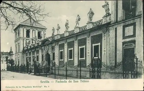 Ak Sevilla Andalusien, San Telmo