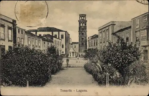 Ak La Laguna Teneriffa Kanarische Inseln Spanien, Turm