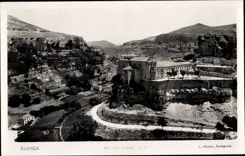 Ak Cuenca Kastilien La Mancha Spanien, Panorama