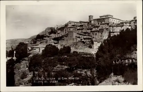 Ak Cuenca Kastilien La Mancha Spanien, San Martin, Rivera del Jucar