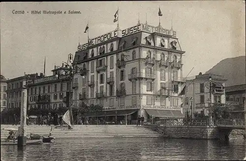 Ak Como Lombardia, Hôtel Metropole e Suisse