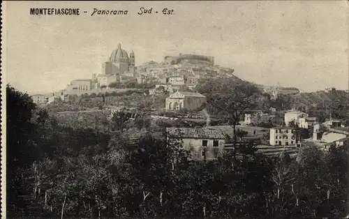 Ak Montefiascone Lazio, Panorama