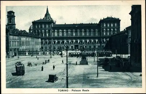 Ak Torino Turin Piemonte, Palazzo Reale