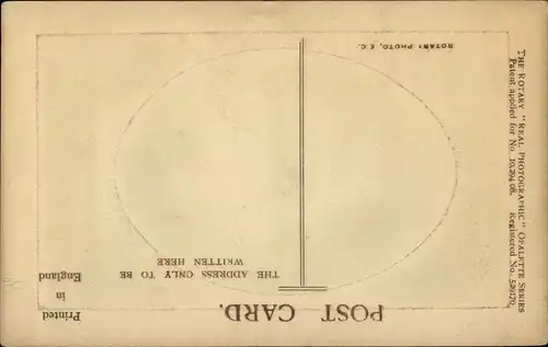 Präge Passepartout Ak Schauspielerin Gabrielle Ray, Portrait