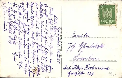 Ak Świnoujście Swinemünde Pommern, Ostmoole, Dampfer