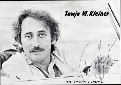 Ak Schauspieler Towje W. Kleiner, Portrait, Autogramm