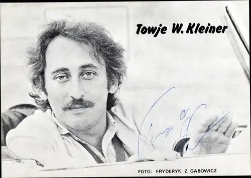 Ak Schauspieler Towje W. Kleiner, Portrait, Autogramm