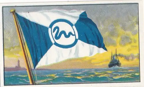 Sammelbild Reedereiflaggen der Welthandelsflotte, Bild 77 Deutschland, Midgard Dt. Seeverkehrs AG