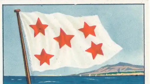 Sammelbild Reedereiflaggen der Welthandelsflotte, Bild 280 Frankreich,Compagnie des Chargeurs Reunis