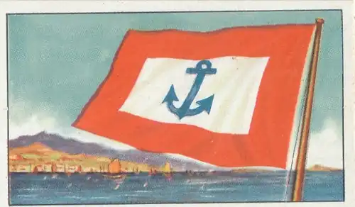 Sammelbild Reedereiflaggen der Welthandelsflotte, Bild 171 England, Ben Line Steamers, Petrograd St.