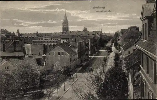Ak Tschernjachowsk Insterburg Ostpreußen, Wilhelmstraße