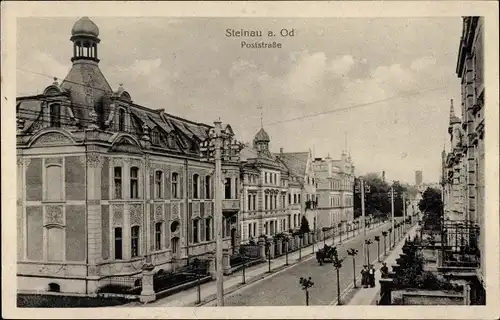 Ak Ścinawa Steinau an der Oder Schlesien, Poststraße