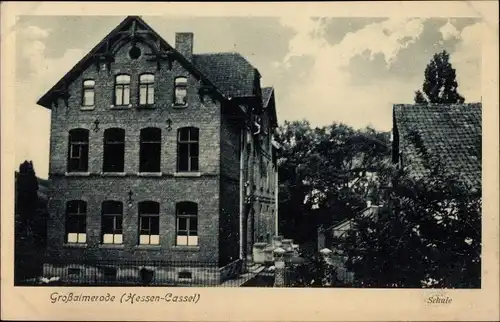 Ak Großalmerode in Hessen, Schule