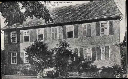 Ak Abterode Meißner in Hessen, Pfarrhaus