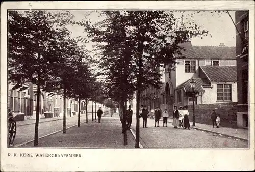 Ak Watergraafsmeer Amsterdam Nordholland, R. K. Kerk