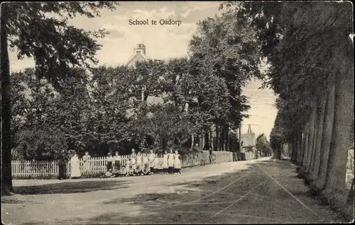 Ak Osdorp Amsterdam Nordholland Niederlande, School