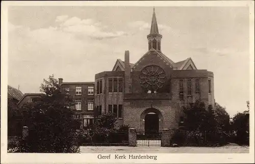 Ak Hardenberg Overijssel Niederlande, Geref. Kerk