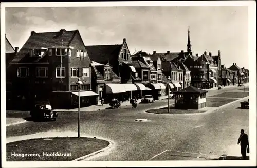 Ak Hoogeveen Drenthe, Hoofdstraat