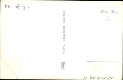 Ak Hoogeveen Drenthe, Hoofdstraat