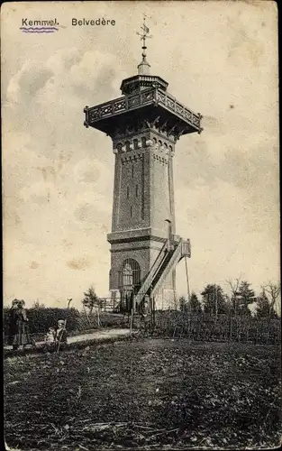 Ak Kemmel Heuvelland Westflandern, Belvedere