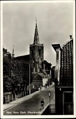 Ak Moordrecht Südholland Niederlande, Ned. Herv. Kerk