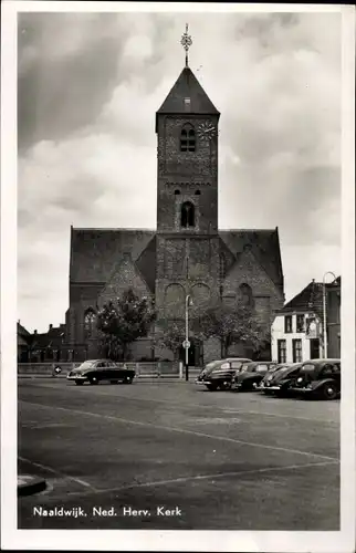 Ak Naaldwijk Südholland, Ned. Herv. Kerk