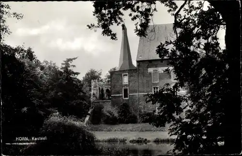 Ak Horn Limburg Niederlande, Kasteel